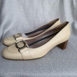 Harson Elegant Cream Women's Heels